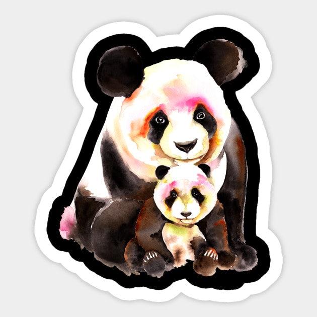 Panda Bear Sticker by IsabelSalvador